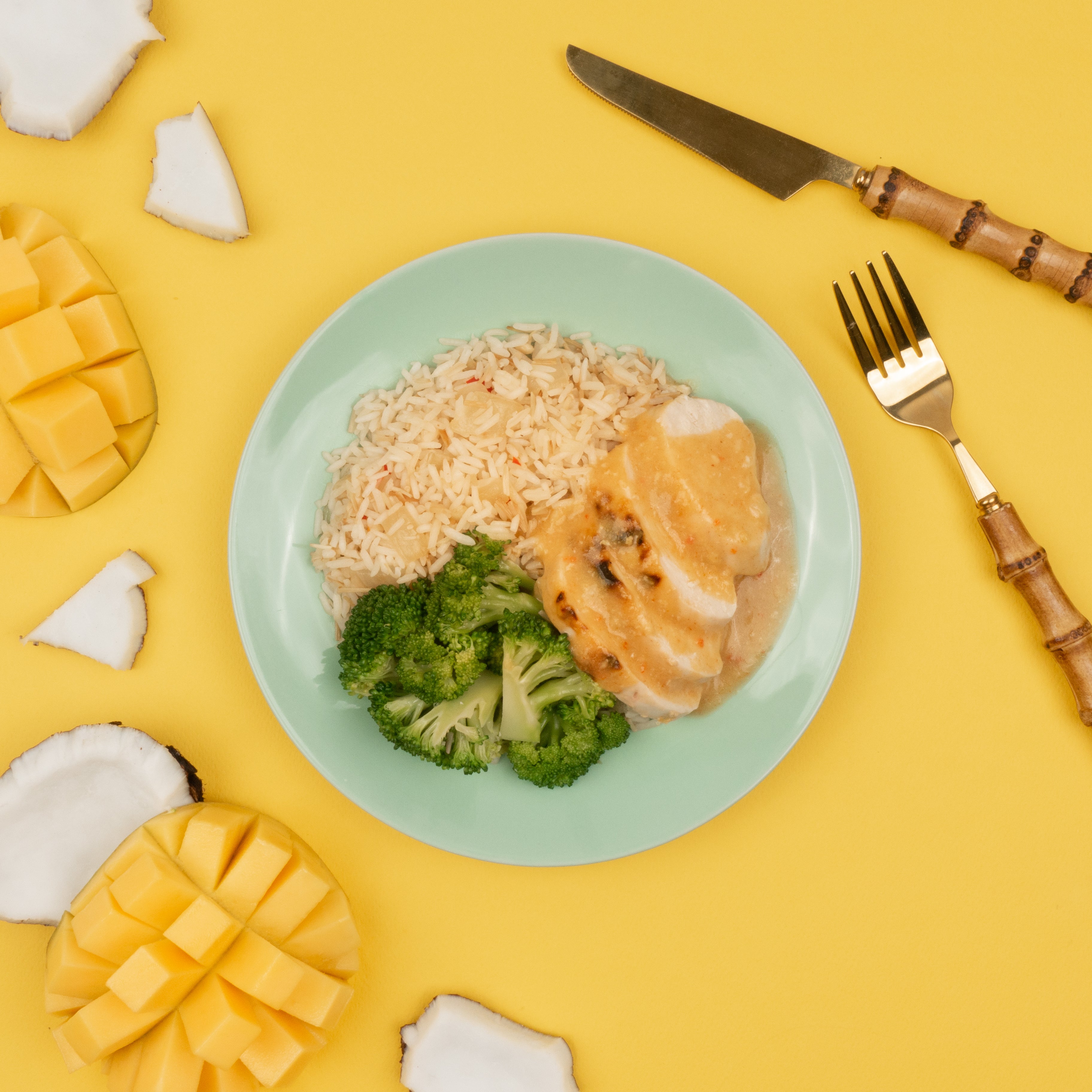 Mango and Coconut Chicken