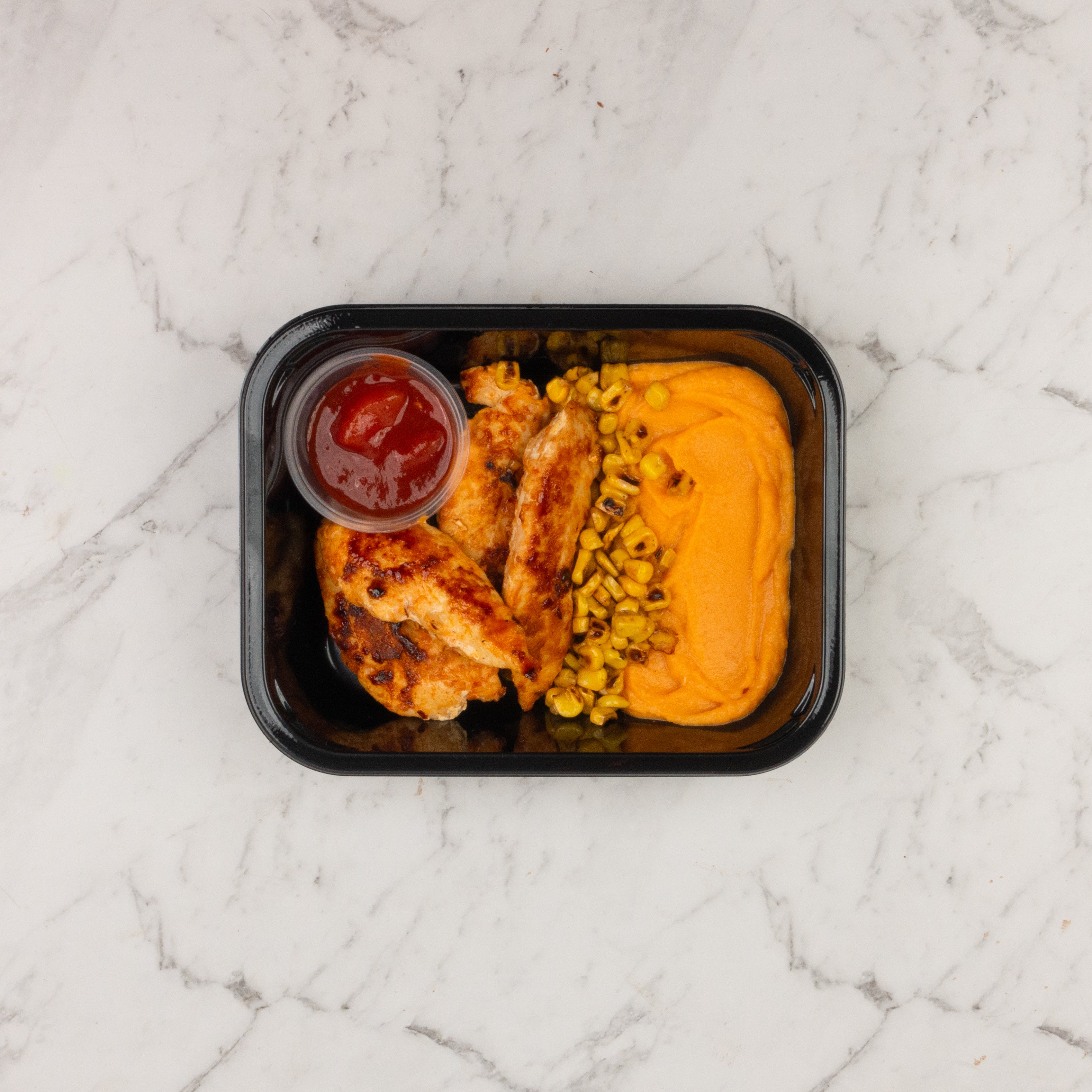 Portuguese Chicken with Charred Corn and Smoky Relish