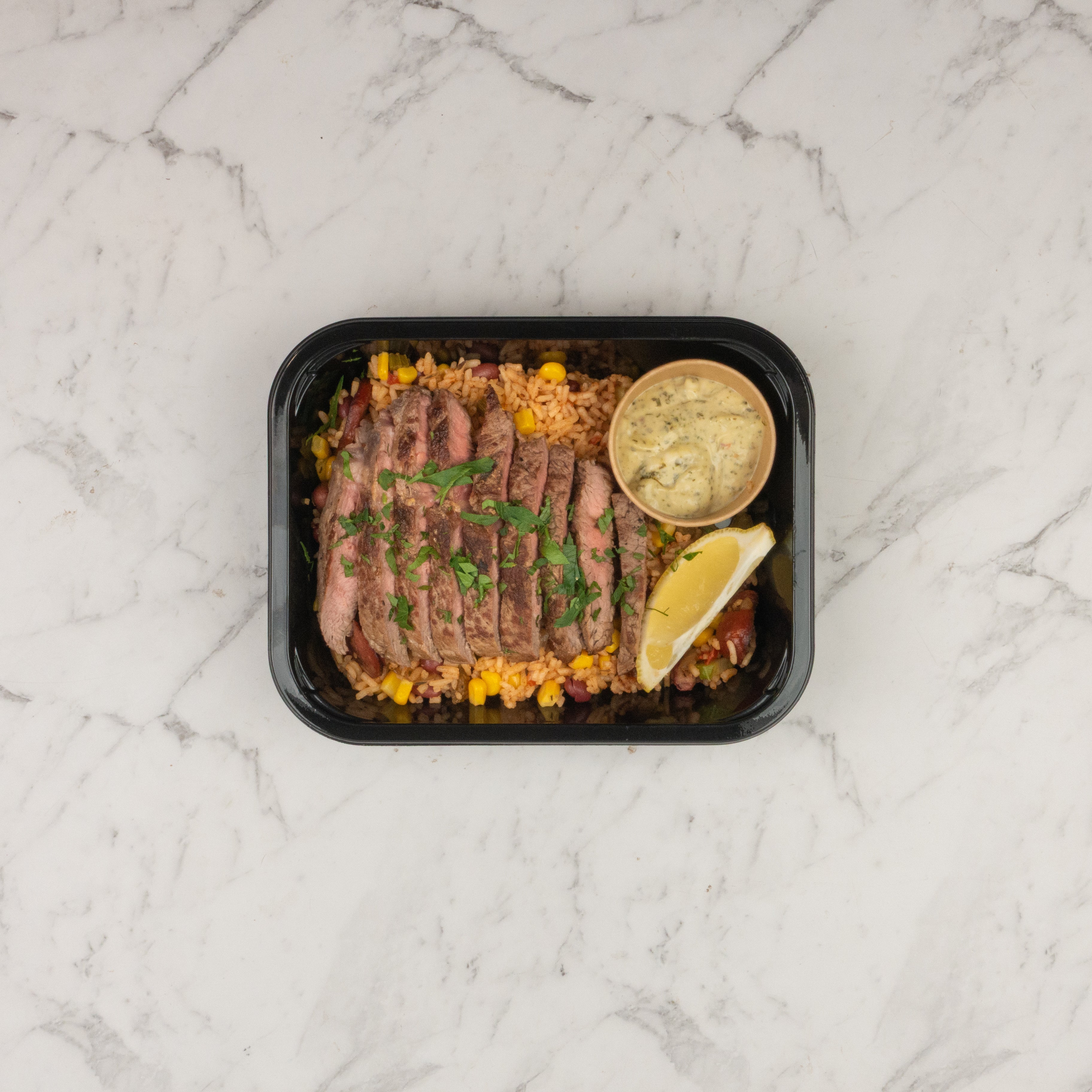 Cajun Steak and Dirty Rice