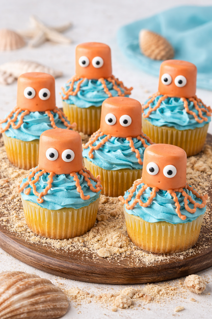 Great Barrier Reef Cupcakes