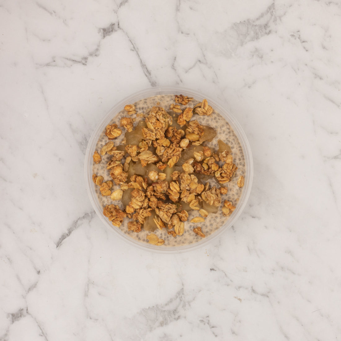 Apple Crumble Chia Pudding