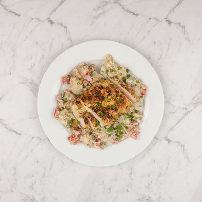 Potato Salad with Grilled Chicken