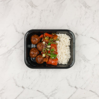 Sticky Thai Meatballs
