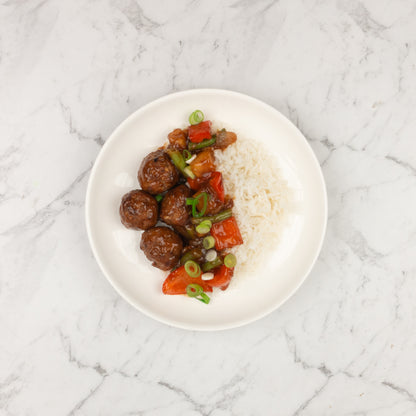 Sticky Thai Meatballs