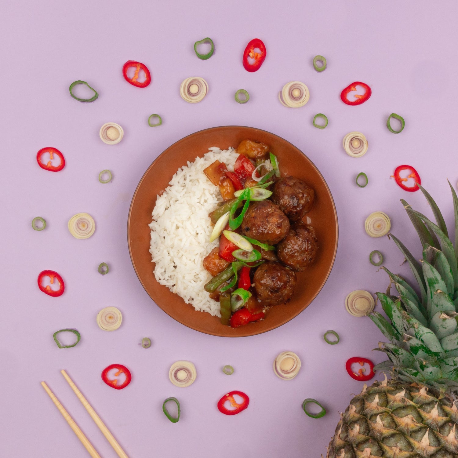 Sticky Thai Meatballs