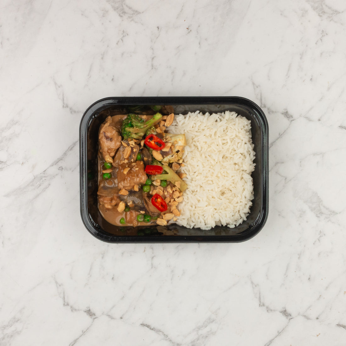 Satay Chicken with Coconut Rice