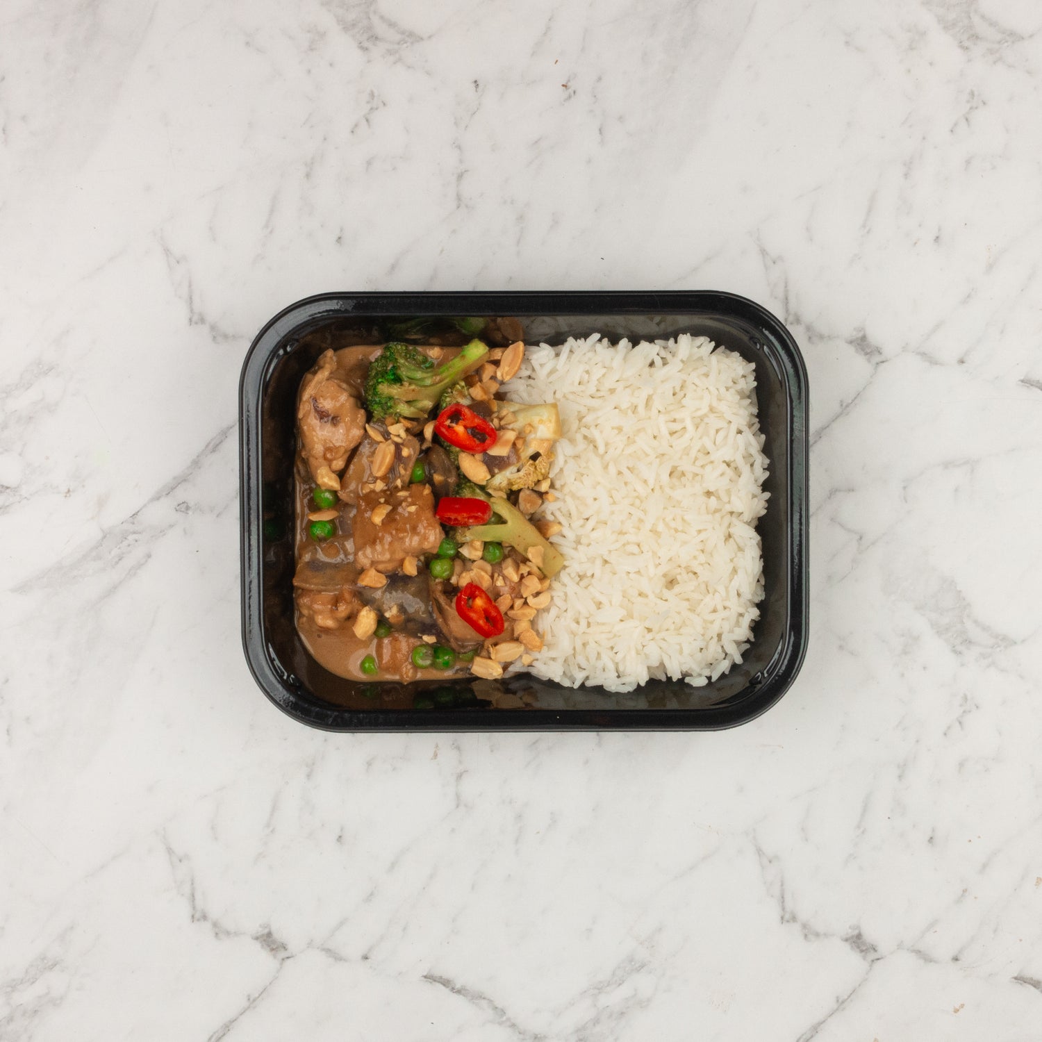 Satay Chicken with Coconut Rice