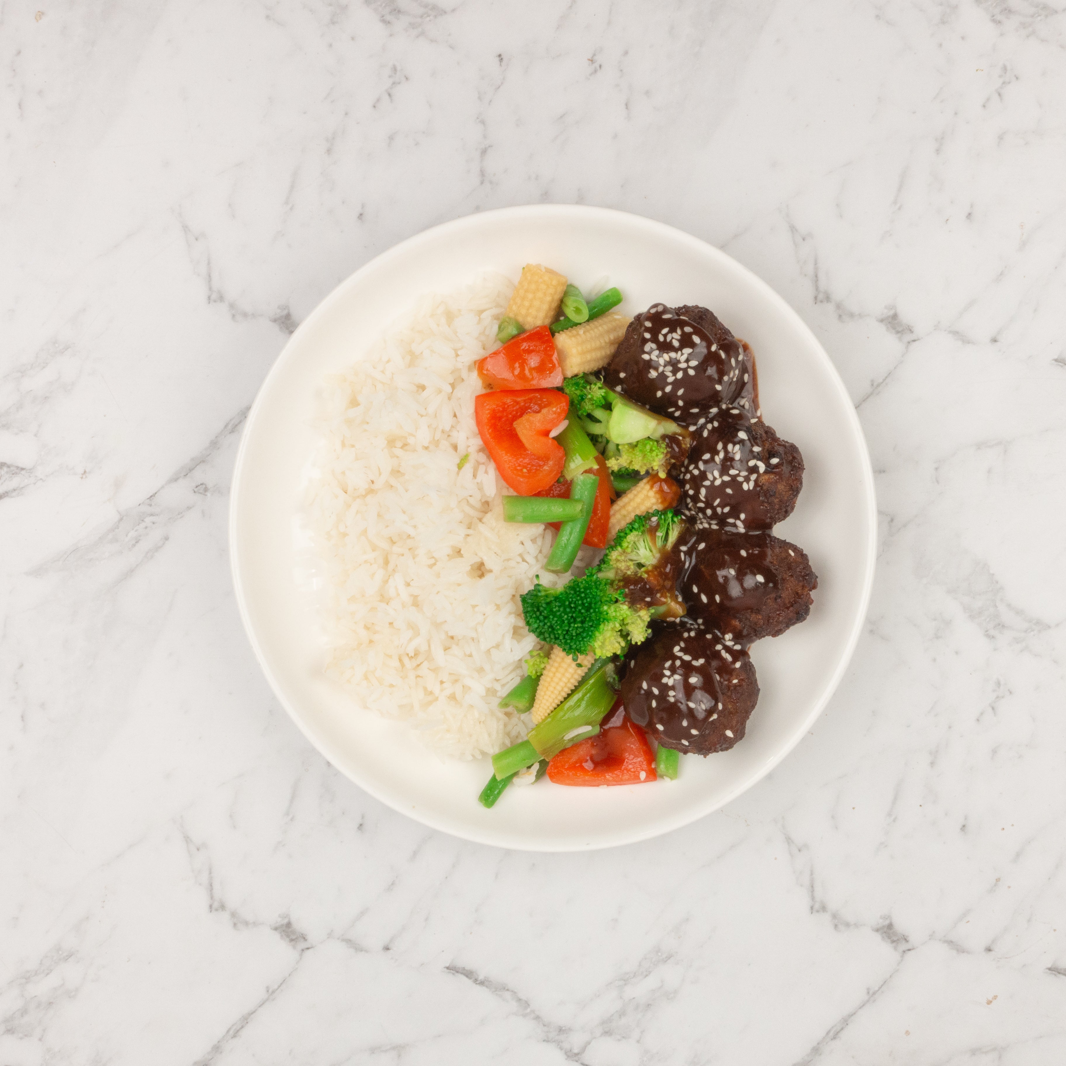 Mongolian Beef Meatballs