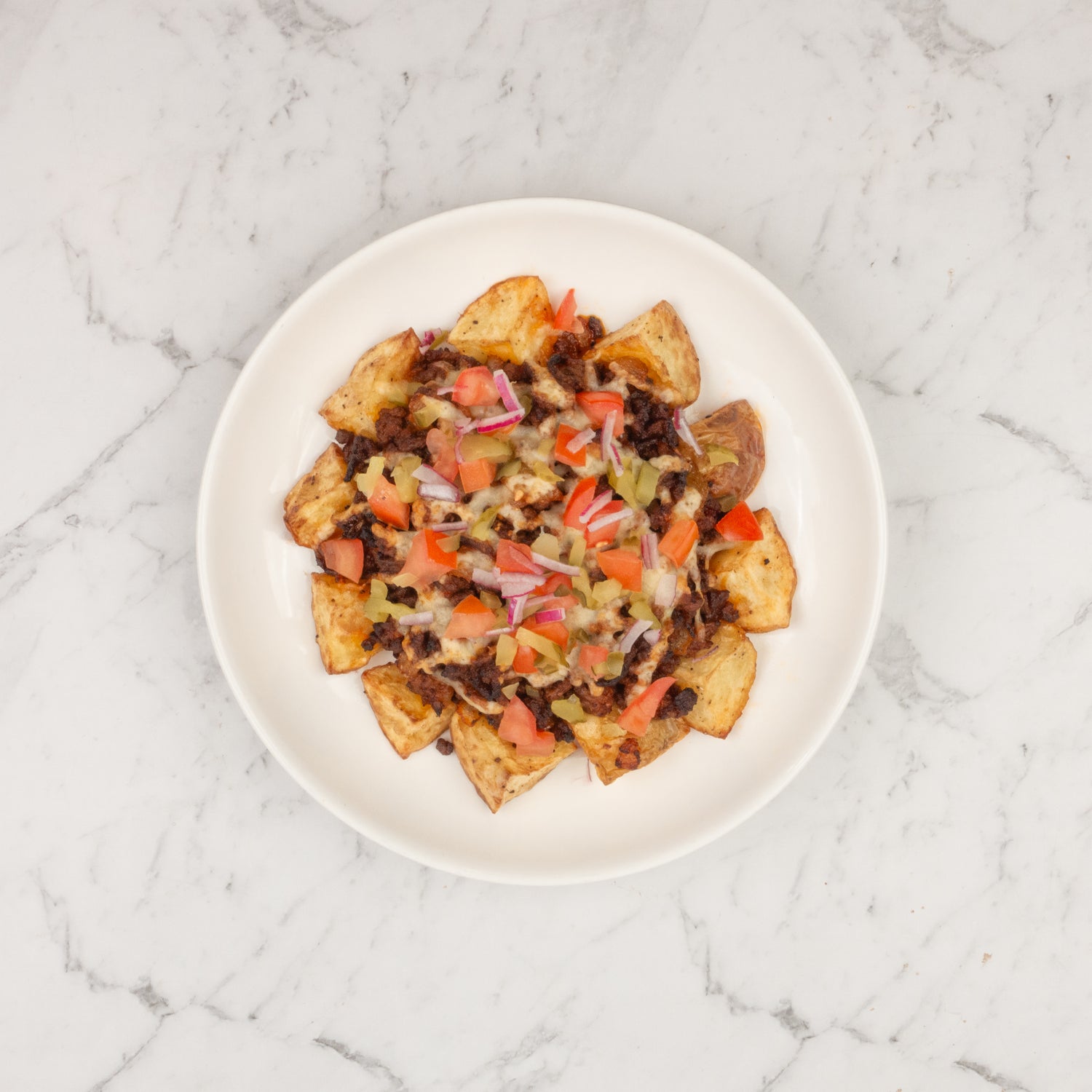 Cheeseburger Loaded Potatoes