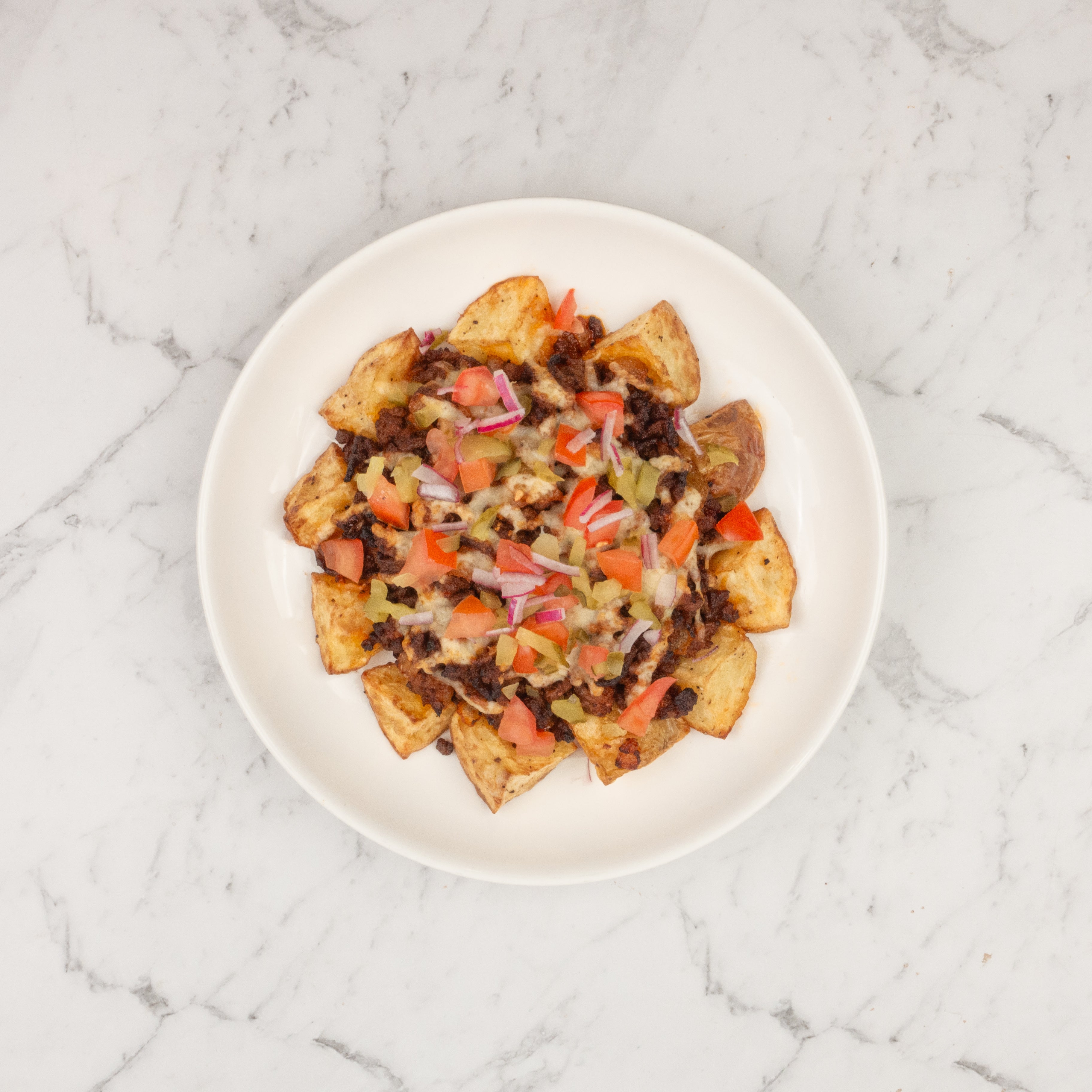 Cheeseburger Loaded Potatoes