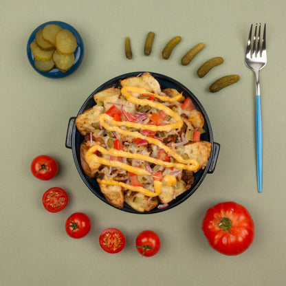 Cheeseburger Loaded Potatoes