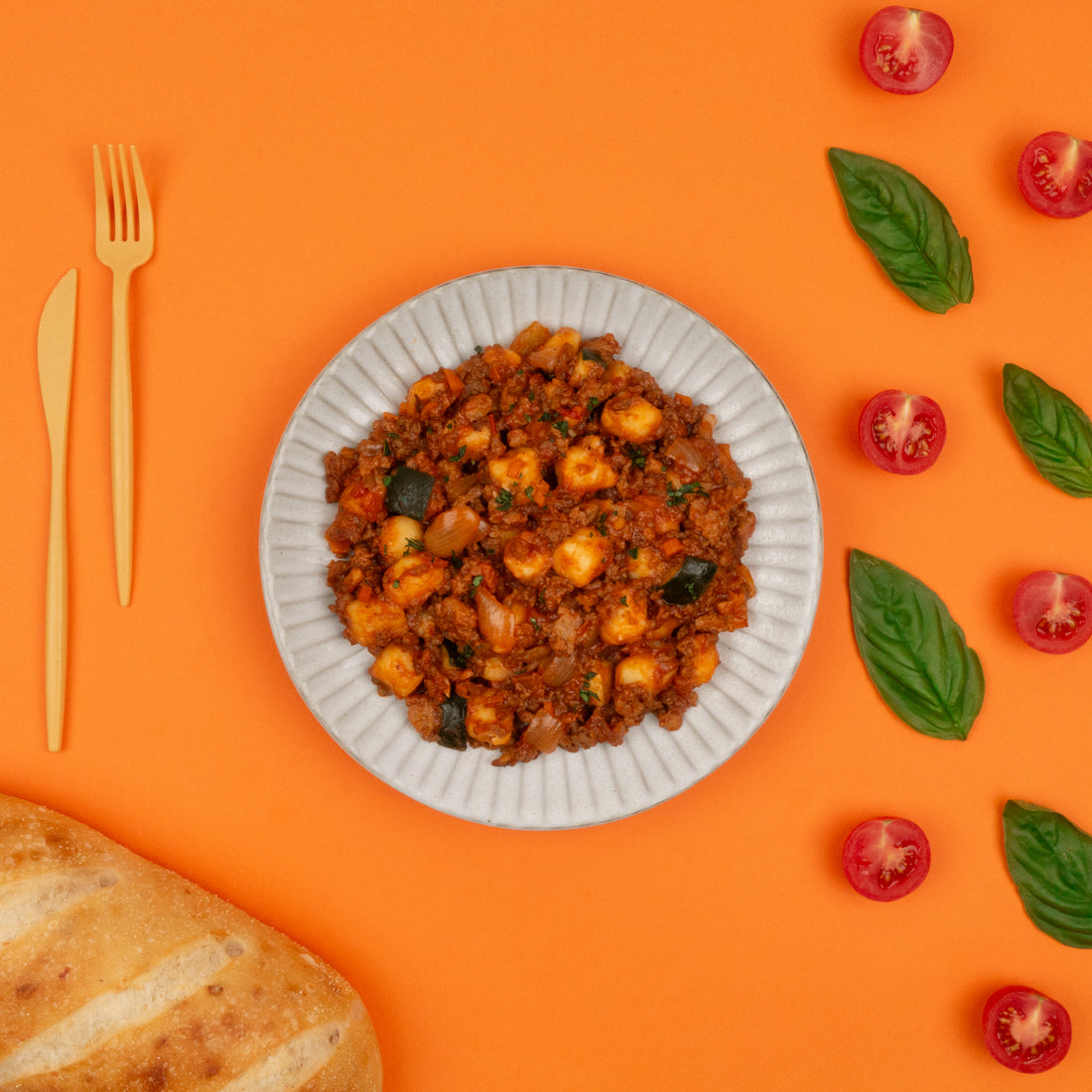 Gnocchi with Bolognese