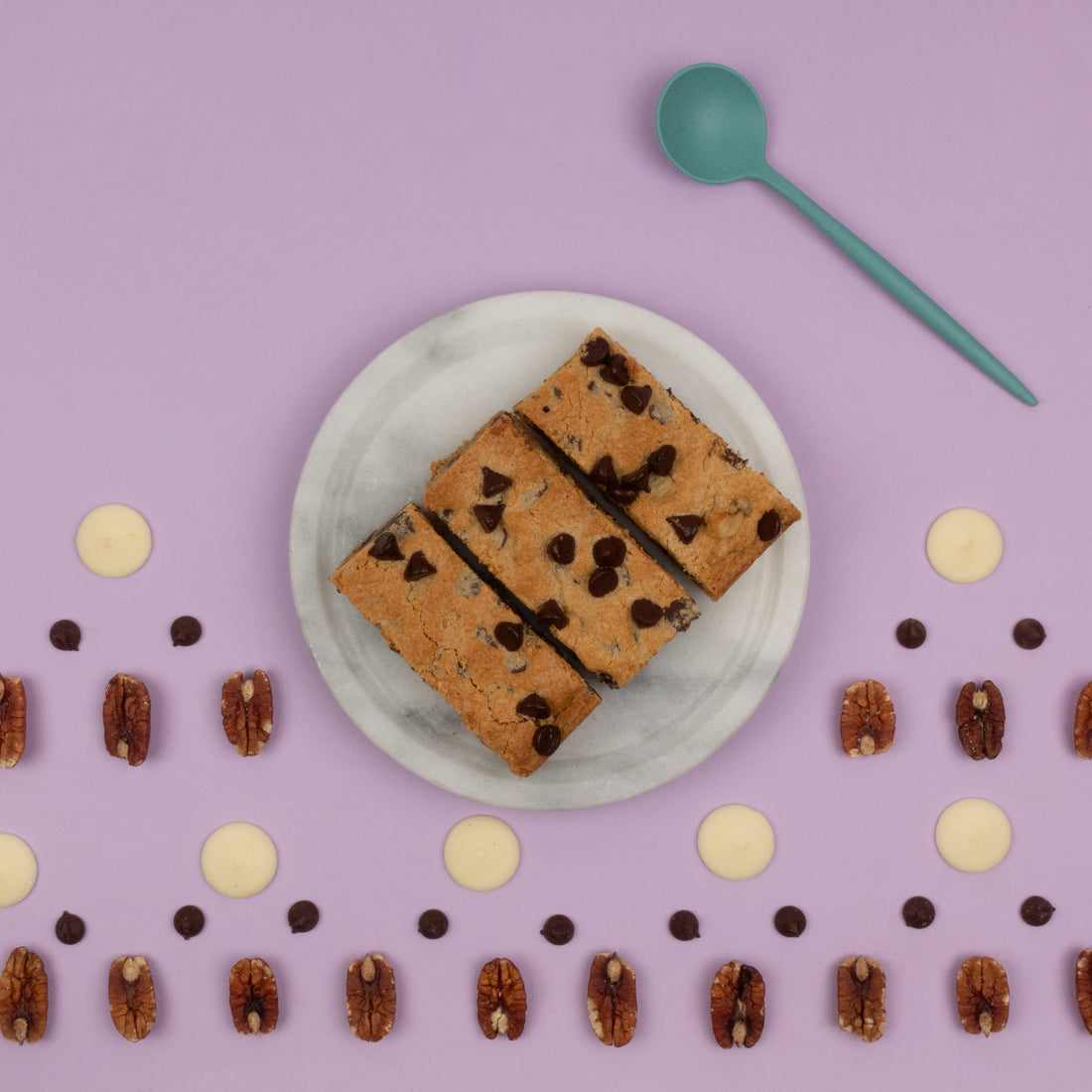 Choc Pecan Cookie Bars
