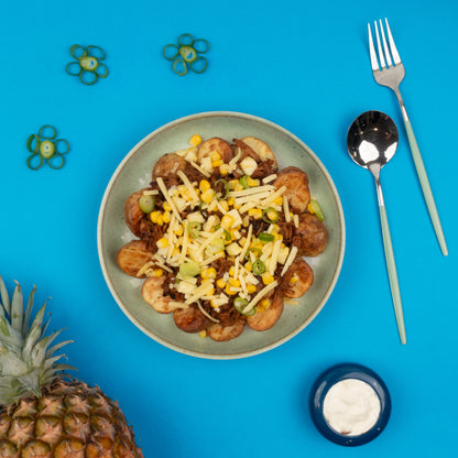 Hawaiian Pulled Pork Loaded Potatoes