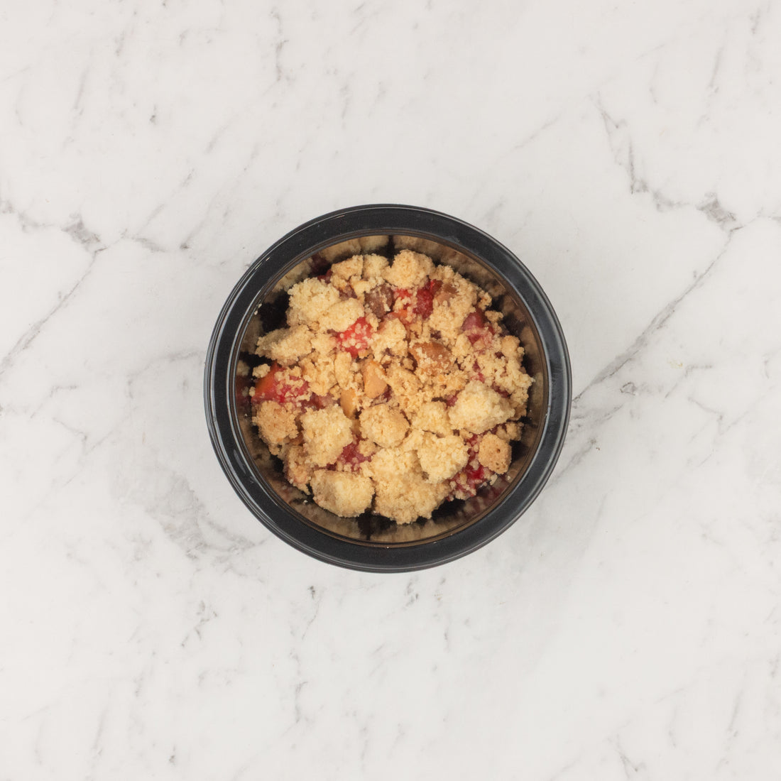 Pear and Raspberry Crumble