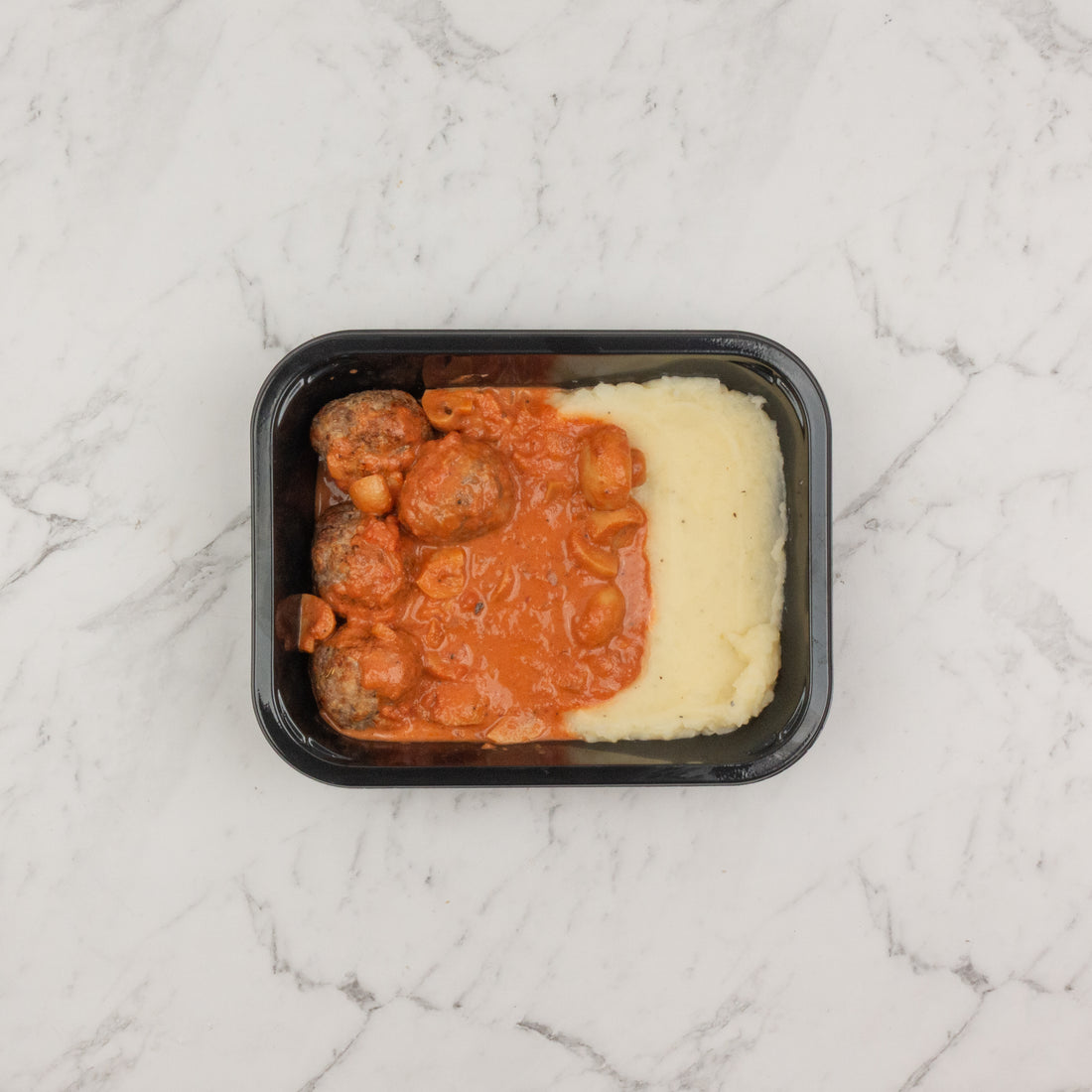 Italian Meatballs and Mash