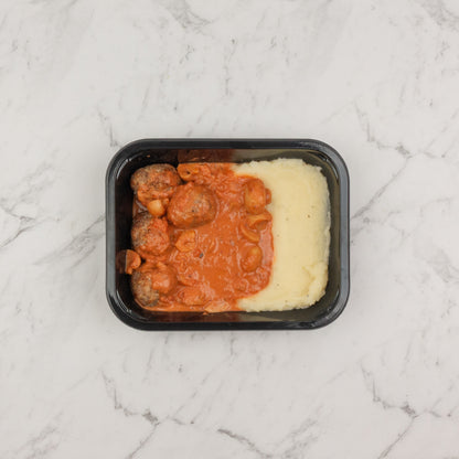 Italian Meatballs and Mash
