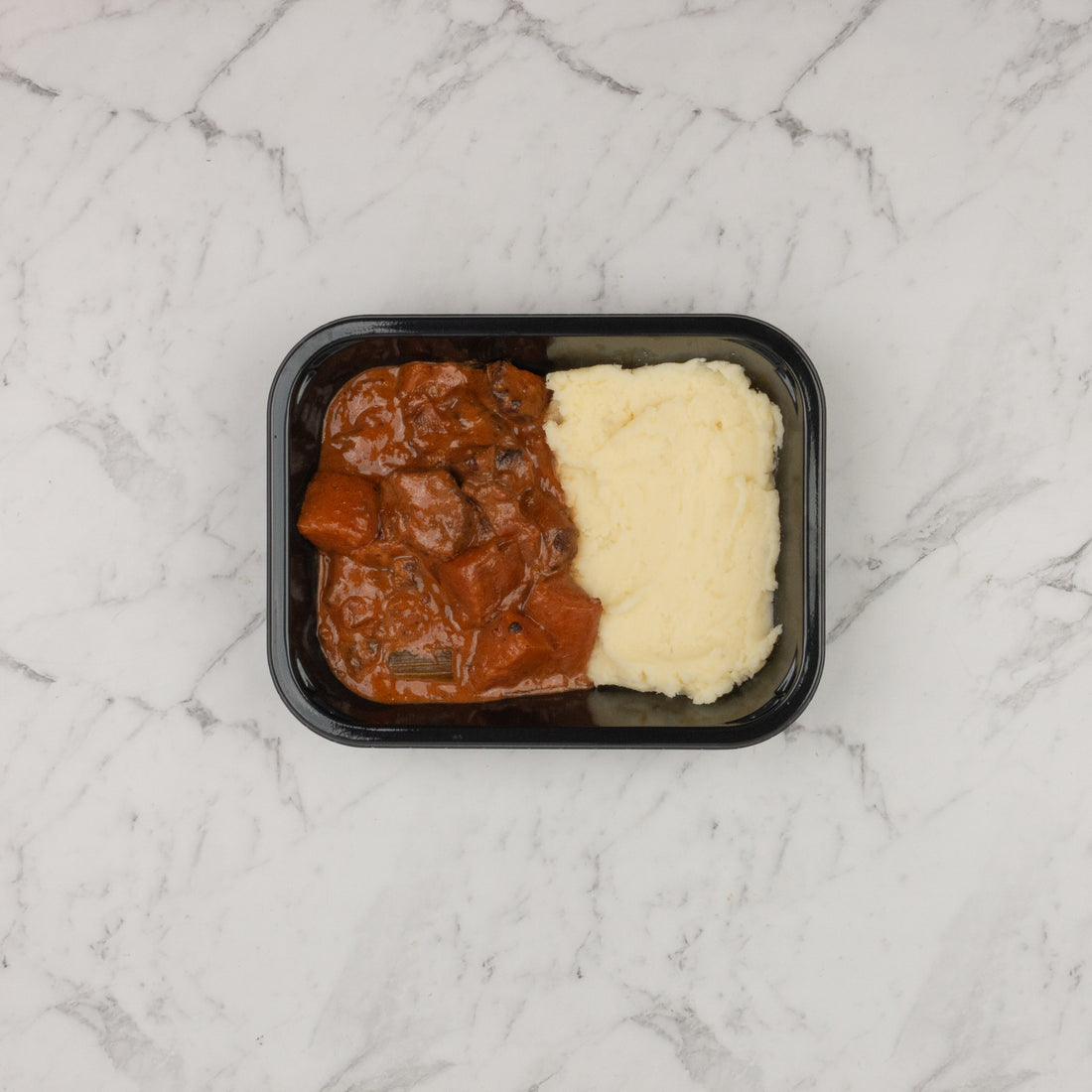Beef Stroganoff with Mashed Potato