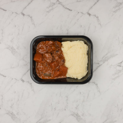 Beef Stroganoff with Mashed Potato