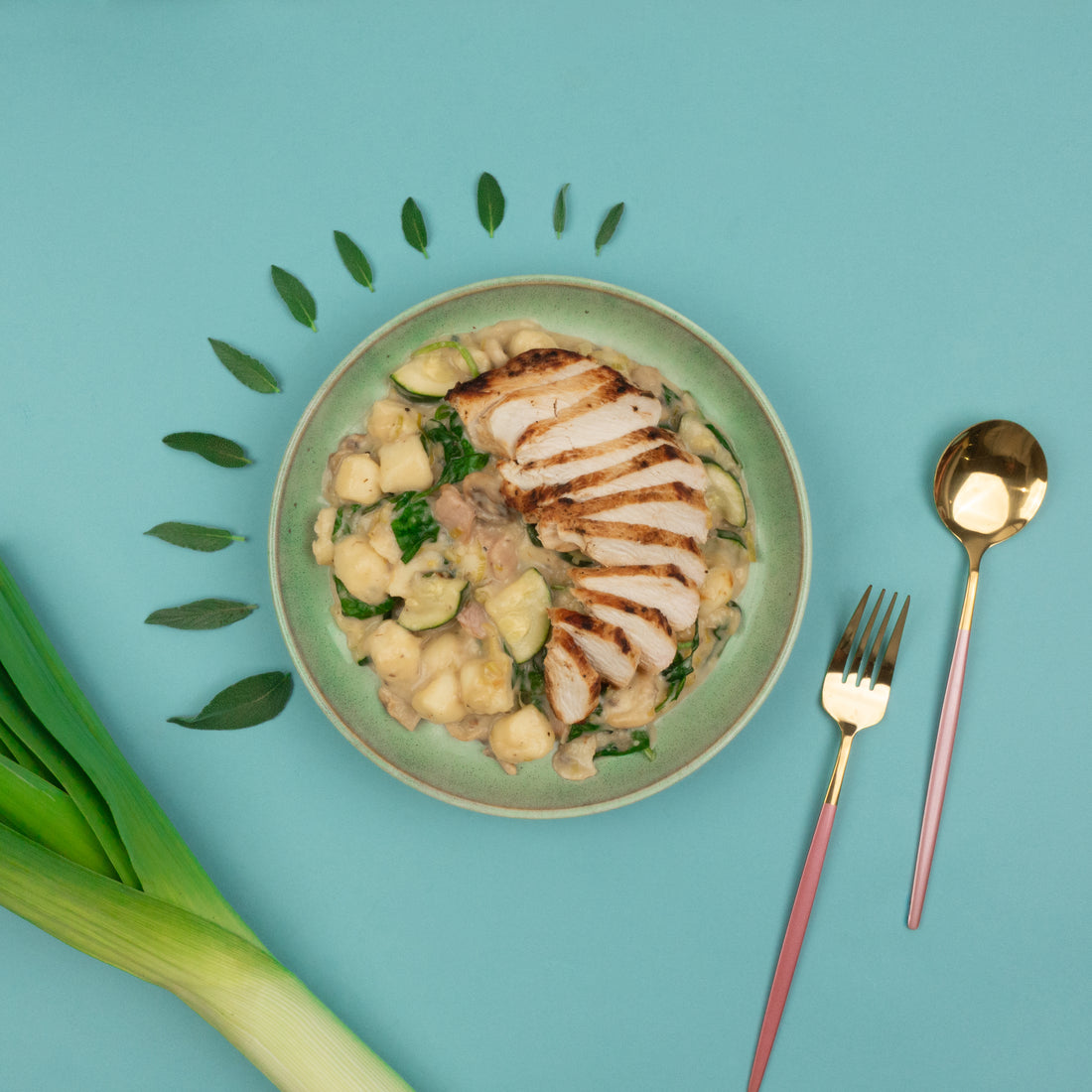 Chicken and Leek Gnocchi