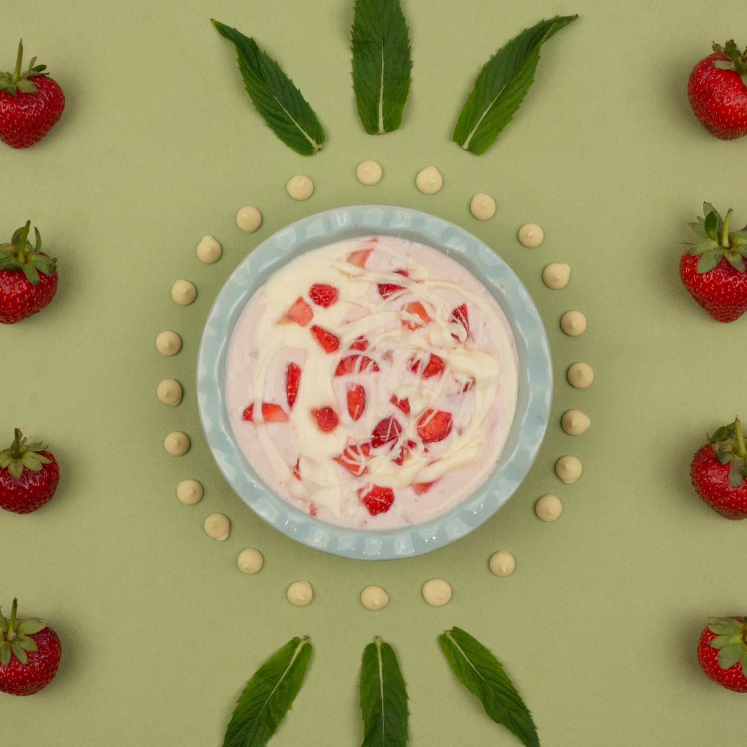 Strawberry Protein Cheesecake