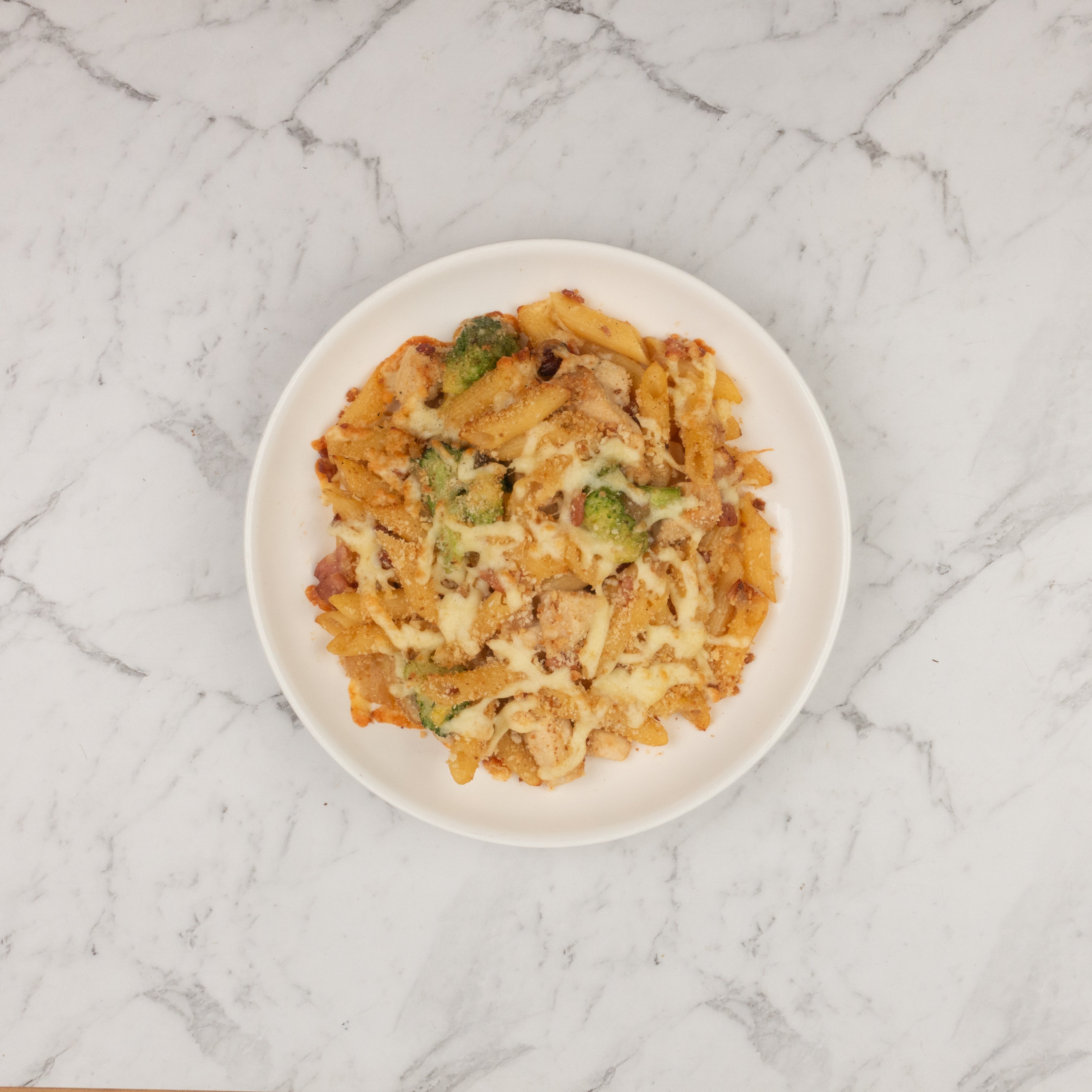 Creamy Chicken and Broccoli Pasta Bake