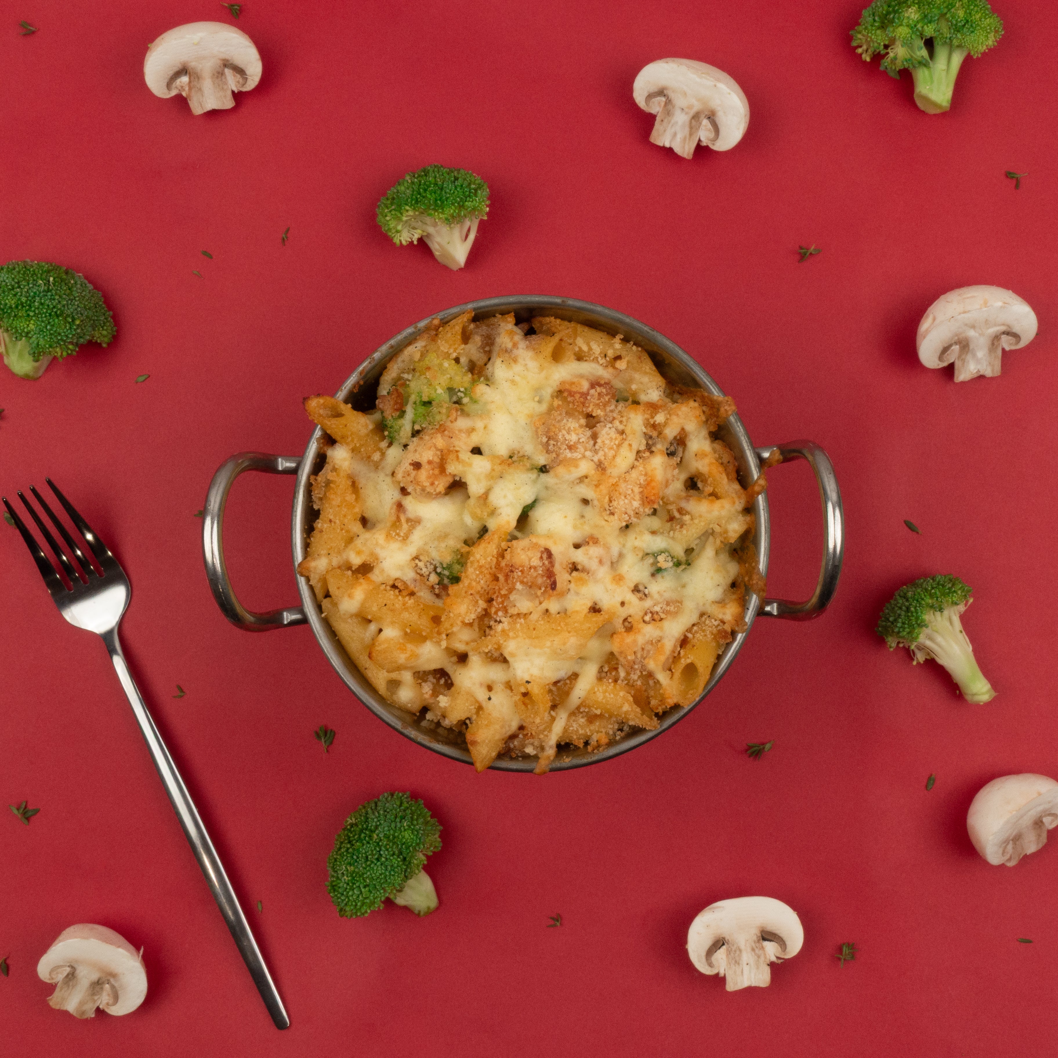 Creamy Chicken and Broccoli Pasta Bake