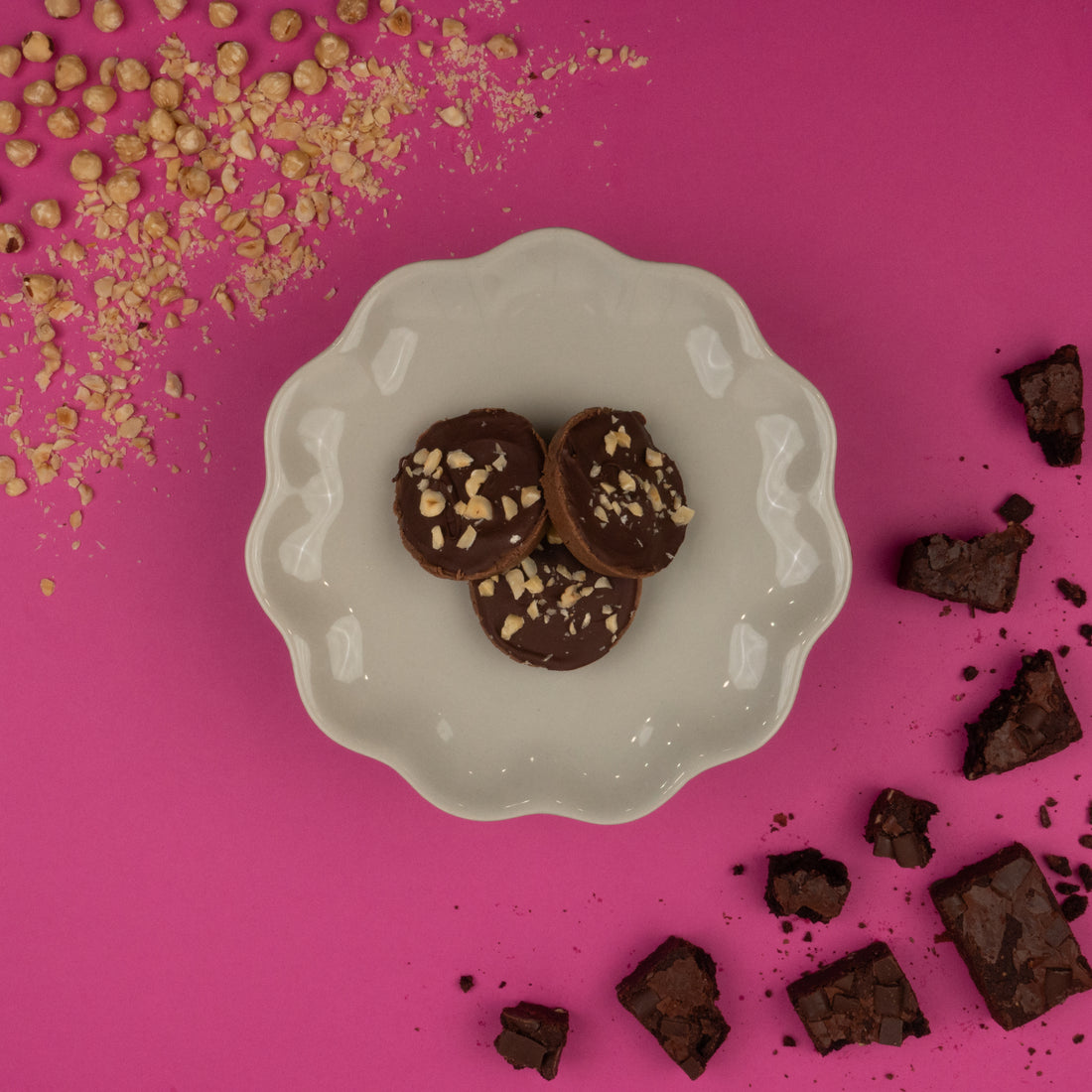 Hazelnut Brownie Protein Bite
