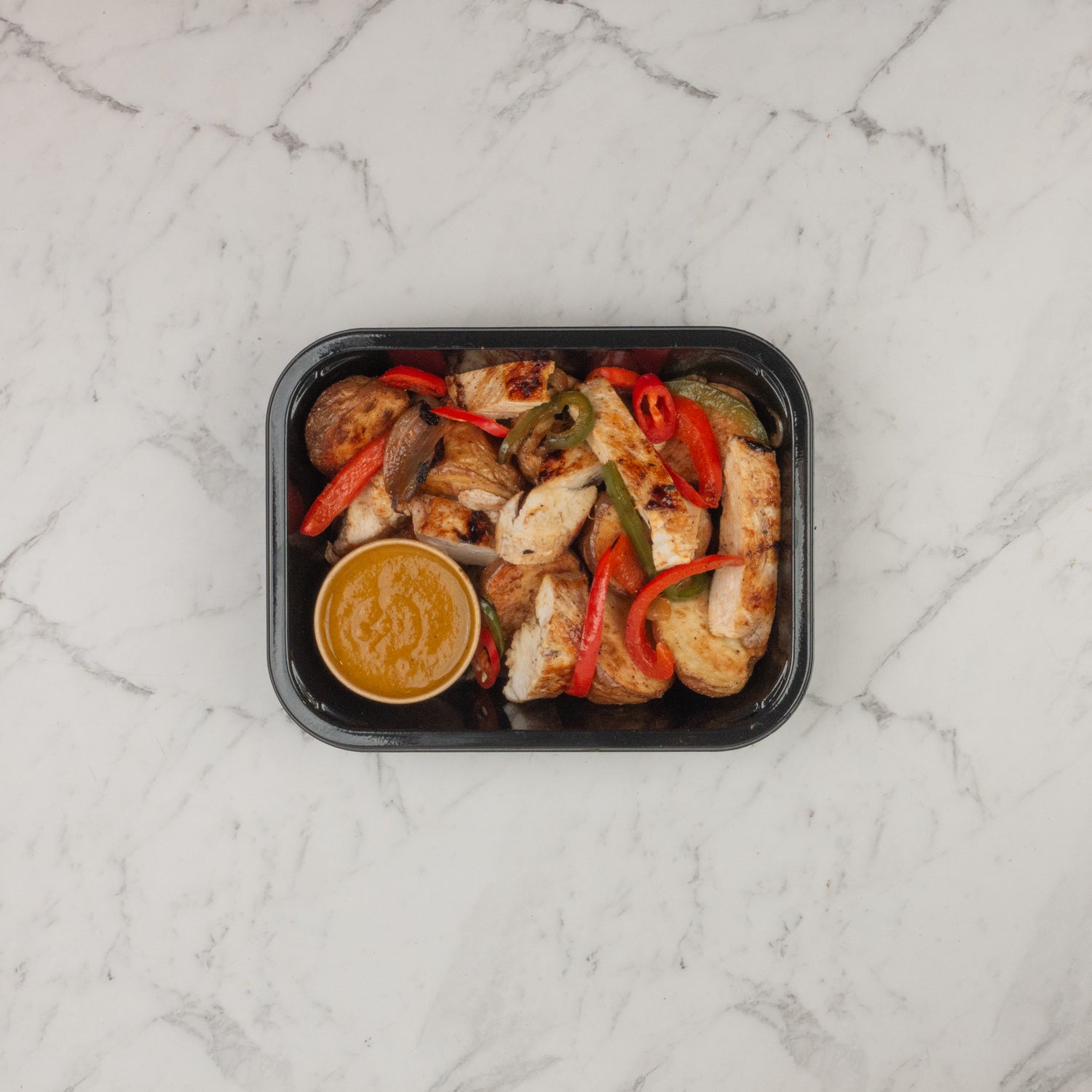 Spice Bag Chicken Loaded Potatoes