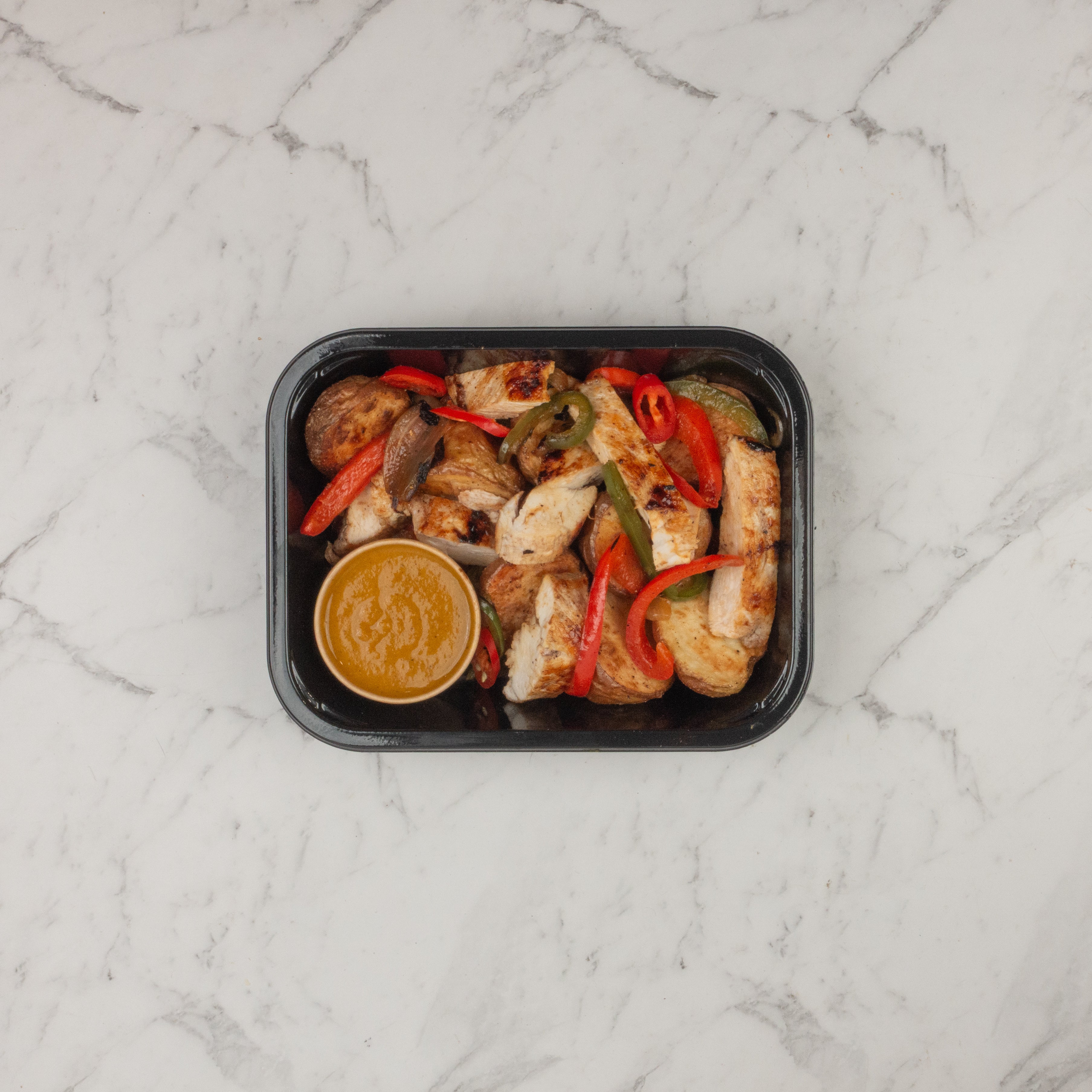 Spice Bag Chicken Loaded Potatoes