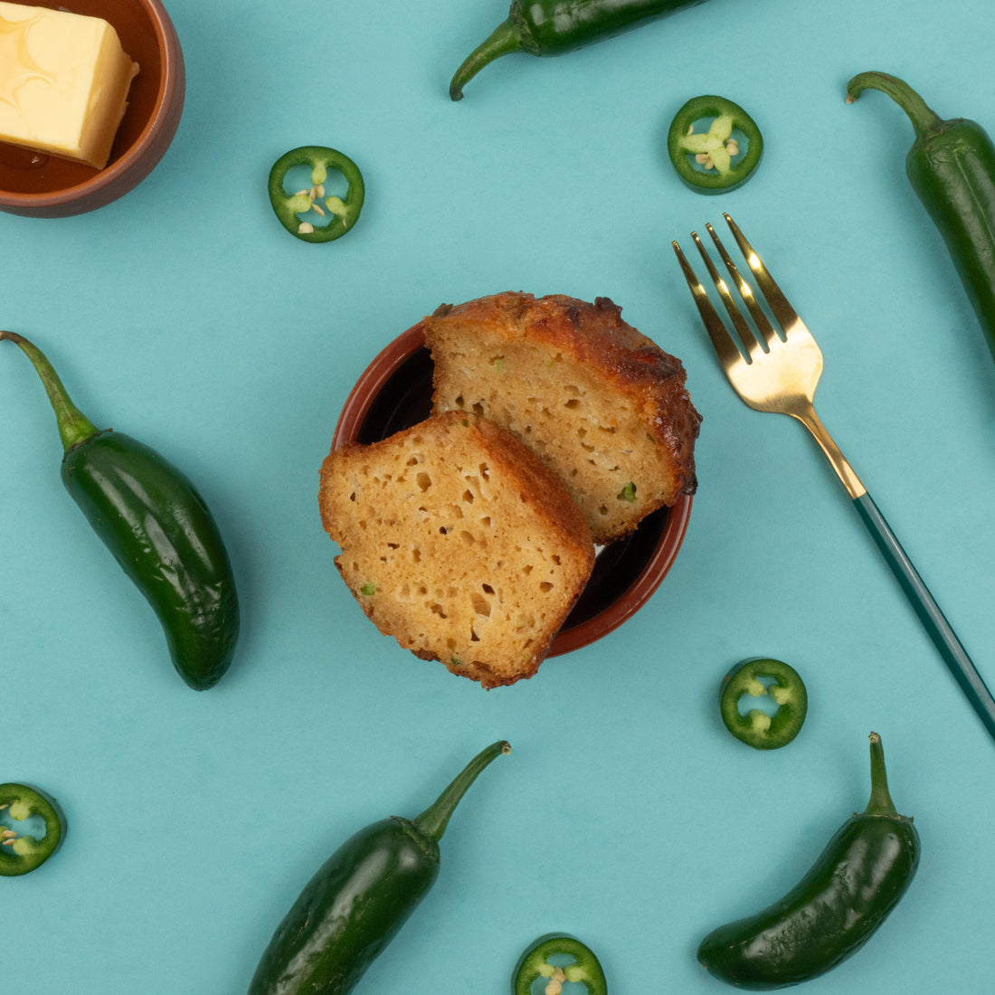 Jalapeno Cheddar Muffin