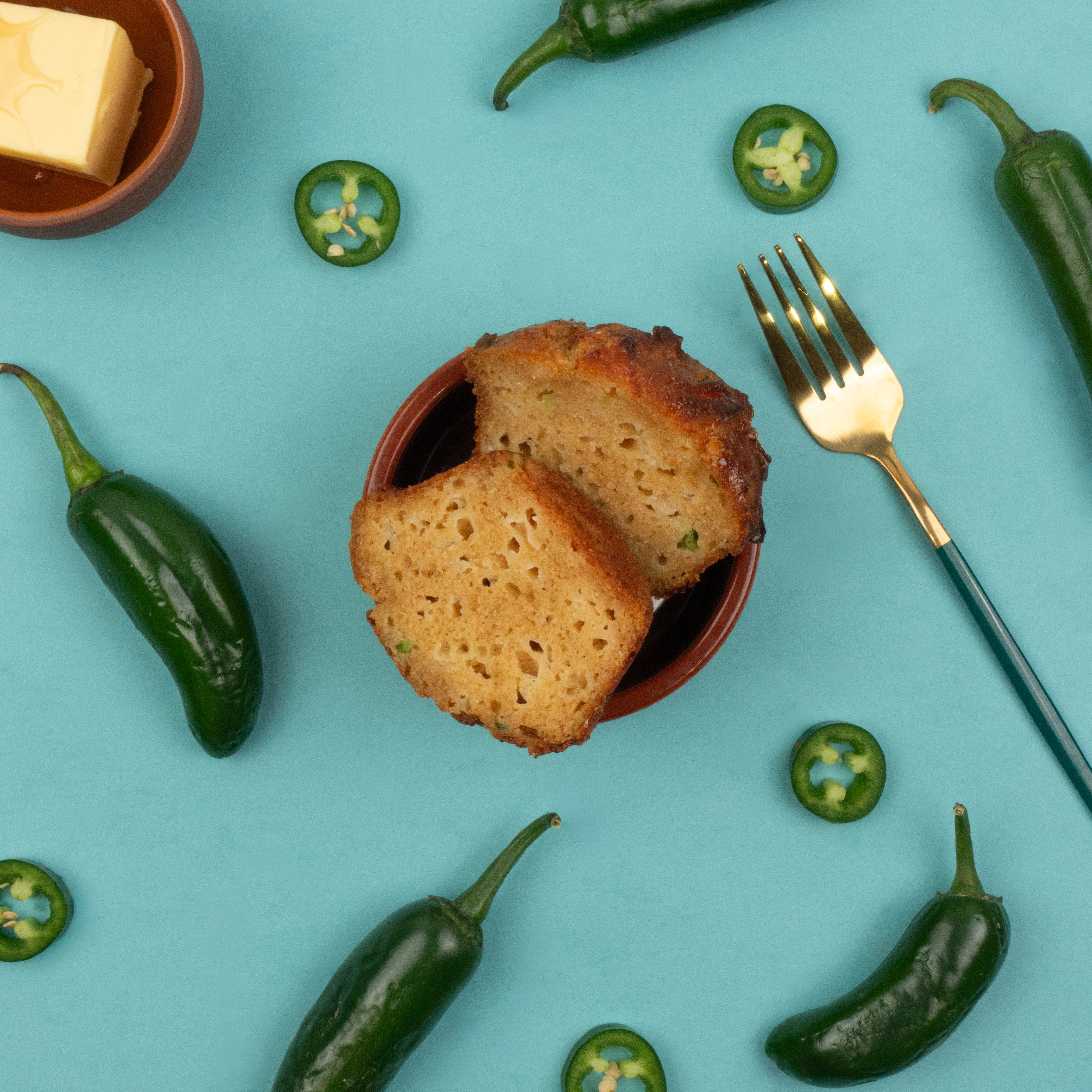 Jalapeno Cheddar Muffin