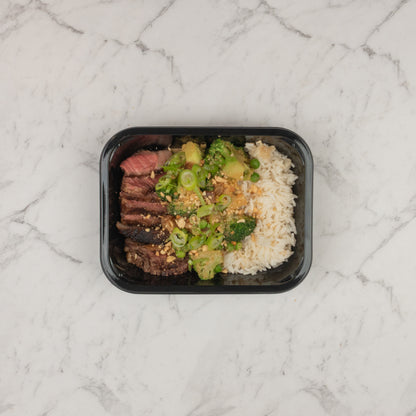 Satay Beef with Coconut Rice