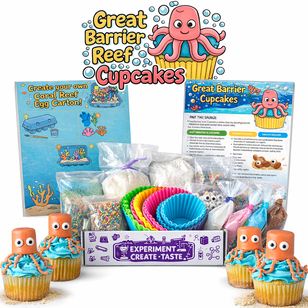 Great Barrier Reef Cupcakes