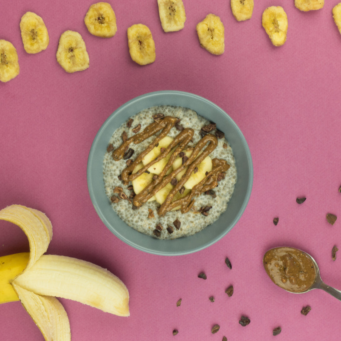Banana Choc Chia Pudding